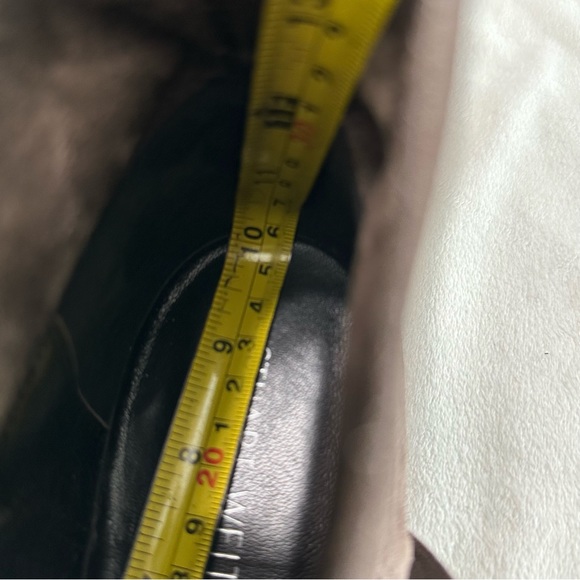 Stuart Weitzman Slouchy Dark Brown Suede Booties Size 8.5M - Picture 14 of 16